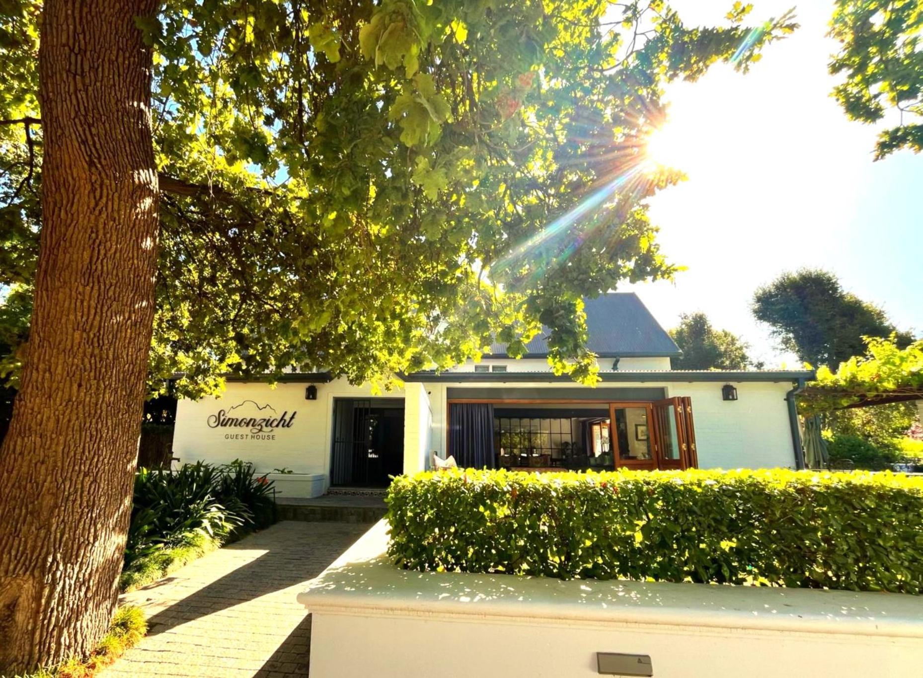 Simonzicht Guest House Stellenbosch Exterior photo